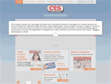 Tablet Screenshot of ctssupermercati.it